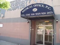 Exterior of Dr. Imaduddin Hashmi, immigration medical exam clinic in Brooklyn, New York