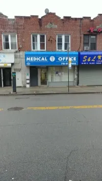 Exterior of Marina Podval Medical PC, immigration medical exam clinic in Brooklyn, New York