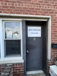 Exterior of Dr Toprover Medical LLC, immigration medical exam clinic in Brooklyn, New York