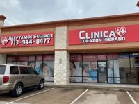 Exterior of Clinica Corazon Hispano, immigration medical exam clinic in Houston, Texas