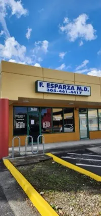 Exterior of Max Med Clinic, immigration medical exam clinic in Miami, Florida