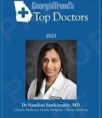 Dr. Nandini Sunkireddy, civil surgeon in Cumming, GA