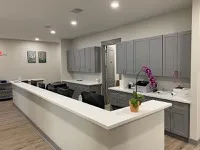 Inside Nan Jiang MD, immigration medical exam office in Katy, Texas