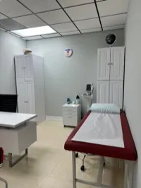 Inside Coral Diagnostic Center, immigration medical exam office in Miami, Florida