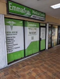 Exterior of Emmanuel Medical Center, immigration medical exam clinic in Miami, Florida