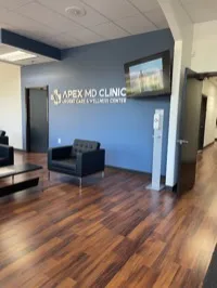 Exterior of Apex MD Clinic, immigration medical exam clinic in Houston, Texas