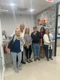 Inside Keter Medical Center and Spa, immigration medical exam office in Miami, Florida