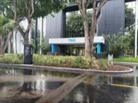 Exterior of Salutem Medical Group, immigration medical exam clinic in Miami, Florida