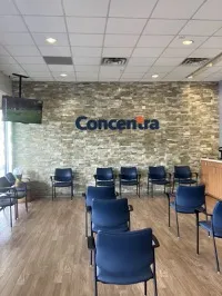 Exterior of Concentra Medical Center, immigration medical exam clinic in Miami, Florida