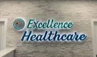 Exterior of EXCELLENCE HEALTHCARE, immigration medical exam clinic in Miami, Florida
