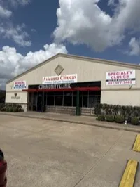 Exterior of IBN SINA Community Medical Center, immigration medical exam clinic in Houston, Texas