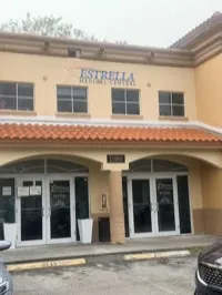 Exterior of ESTRELLA MEDICAL CENTERS, immigration medical exam clinic in Miami, Florida