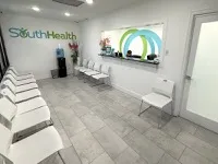 Exterior of South Health LLC, immigration medical exam clinic in Miami, Florida