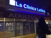 Exterior of La Clinica Latina, immigration medical exam clinic in Miami, Florida